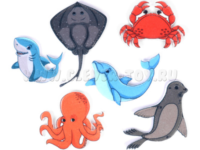 Пальчиковый театр Подводный мир (фетр)