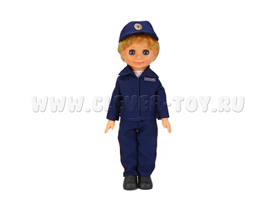 Кукла Мальчик в форме Полицейского.30 см.