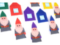 Пальчиковый театр Семь гномиков (14 элементов, фетр)