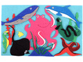 Подводный мир с игровым полем