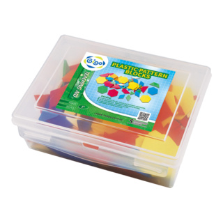 Занимательная мозаика PLASTIC PATTERN BLOCKS